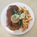 Cordon Bleu mit Pommes